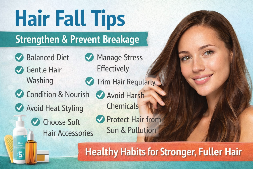 Hair care tips for healthy, strong hair