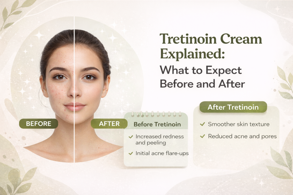 Tretinoin Cream Explained What to Expect Before and After