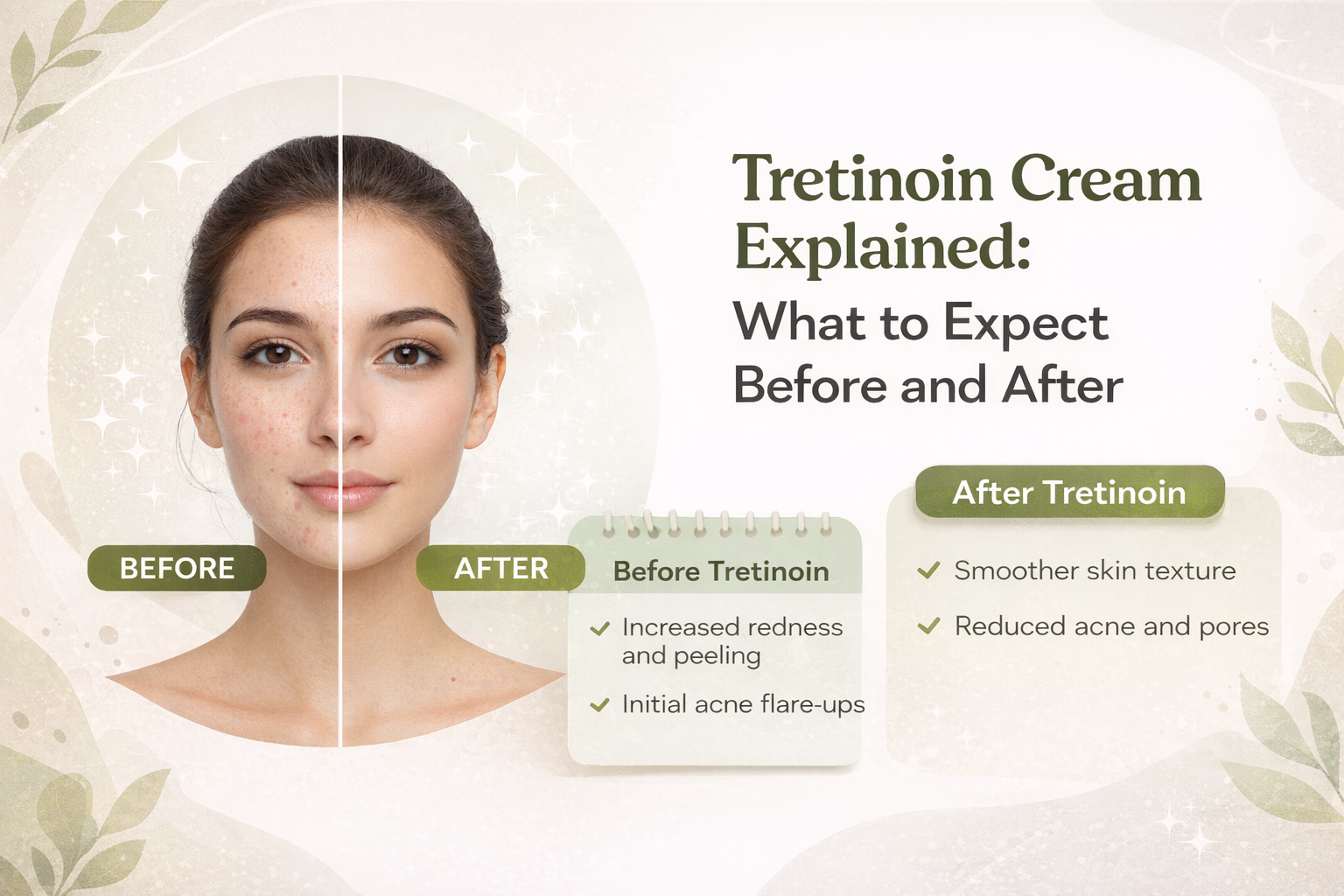 Tretinoin Cream Explained What to Expect Before and After