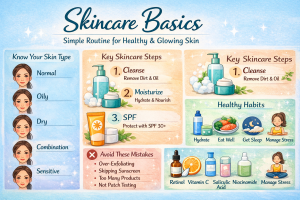 simple routine for healthy skin